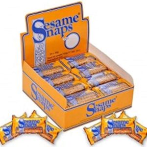 Sesame Snaps Original Case of 24 x 30g Bars Full Case