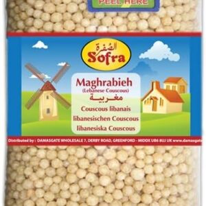 Lebanese Giant Couscous. Dried Moghrabieh Sofra 900g