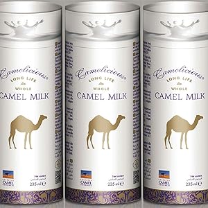 Camelicious Camel Milk Long Life Whole Long Expiry date 01/2021 3 x 235ml