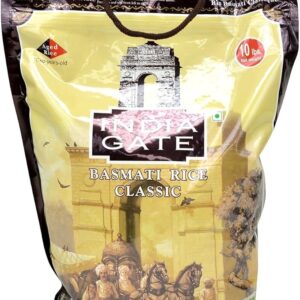 India Gate Basmati Rice, Classic, 10 Lb., White